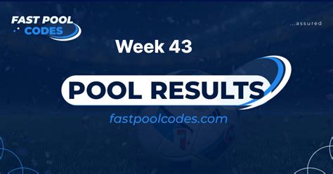 pool result this week|www.thepools.com.